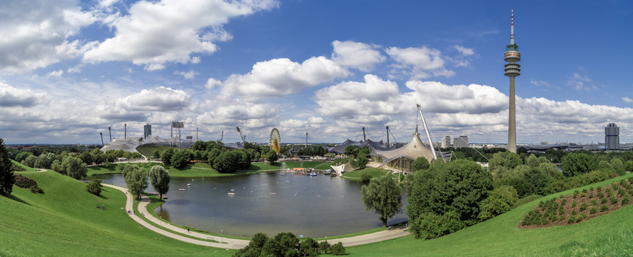 Olympiapark Munich Panorama