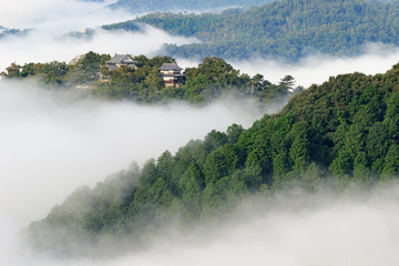 備中松山城 -雲海に浮かぶ天空の城-