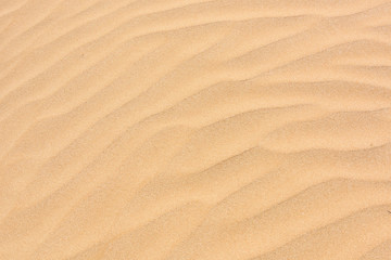 Fototapeta na wymiar Textur Wellenmuster eines Sandstrandes