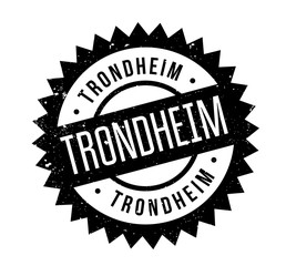 Trondheim rubber stamp. Grunge design with dust scratches. Effects can be easily removed for a clean, crisp look. Color is easily changed.