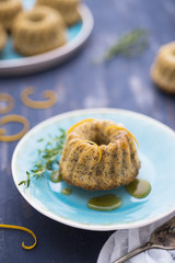 Orange and poppy seed cake