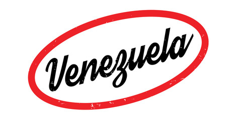 Venezuela rubber stamp. Grunge design with dust scratches. Effects can be easily removed for a clean, crisp look. Color is easily changed.