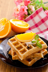 Belgian waffles