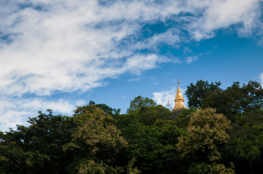 Golden Pagoda on Phusi, Luang Prabang