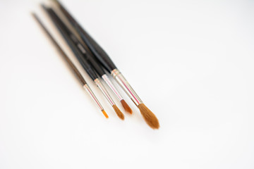 Pinsel isoliert auf weiß