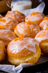 a tasty Berliner (doughnut)