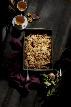 Pear And Apple Crisp