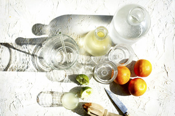 Blood Orange Lime Spritzer.