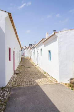 Houses in Pedralva village in Aljezur