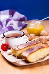 tea with cake