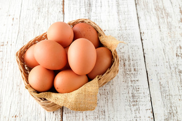 Chicken eggs are a popular food worldwide.