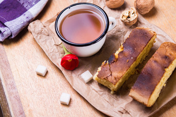 tea with cake