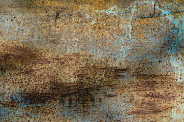 Dark worn rusty metal texture background.