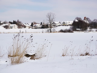 German winter landscape