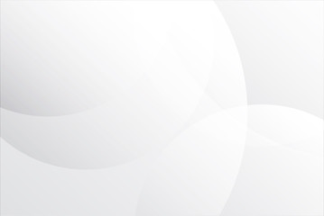 White abstract background vector, Circle abstract background for presentation