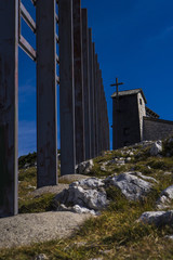 A chapel in the mountain