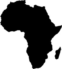 Africa Vector Map © Ash