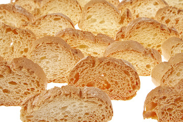fondo de rebanadas de pan