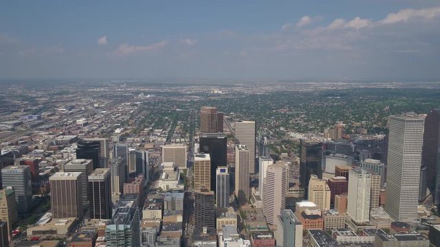 Aerial Colorado Denver July 2017 Sunny Day 4K Inspire 2