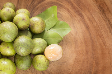 Mamoncillo delicious tropical fruit - Melicoccus bijugatus