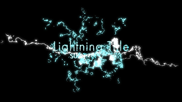 Lightning Effect Titles