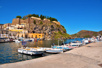 islands of Lipari archipelago Eolie Sicily Italy