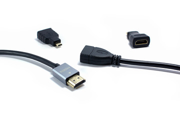 Cable Hdmi and adapter