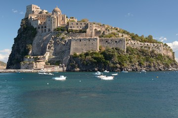 Die Aragoner Burg auf Ischia