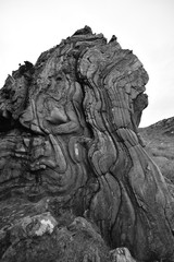 Fototapeta premium Rocky outcrop.