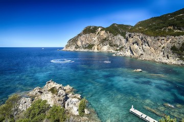 PALEOKASTRITSA, CORFU, GREECE