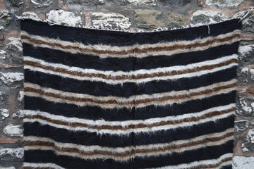 Traditional Turkish Rug made by Goat Hair
