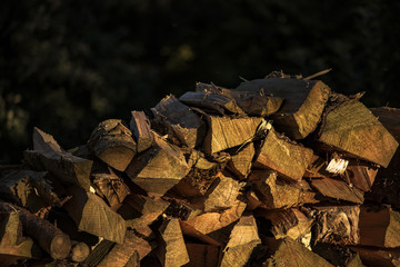 Holzhaufen