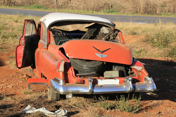 Unfall mit Oldtimer 