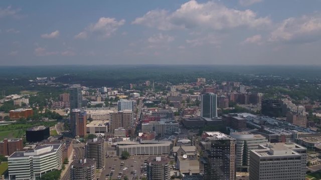 Aerial Connecticut Stamford July 2017 Sunny Day 4K Inspire 2