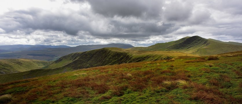 Bannerdale and Blencathra from Bowscale