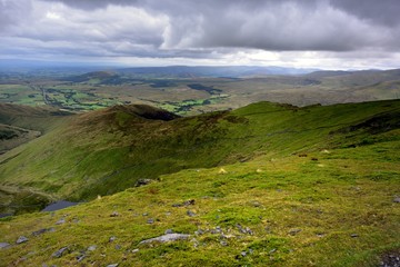 Various tracks to Blencathra summit