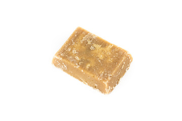 Jaggery cane sugar. Rapadura