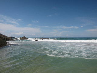 Brandung am Strand von Odeceixe