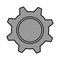 gear machine isolated icon vector illustration design