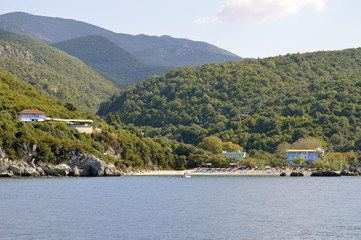Fototapeta premium Paxos a Greek island in the Ionian sea