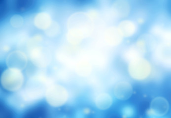 Blue abstract background blur.