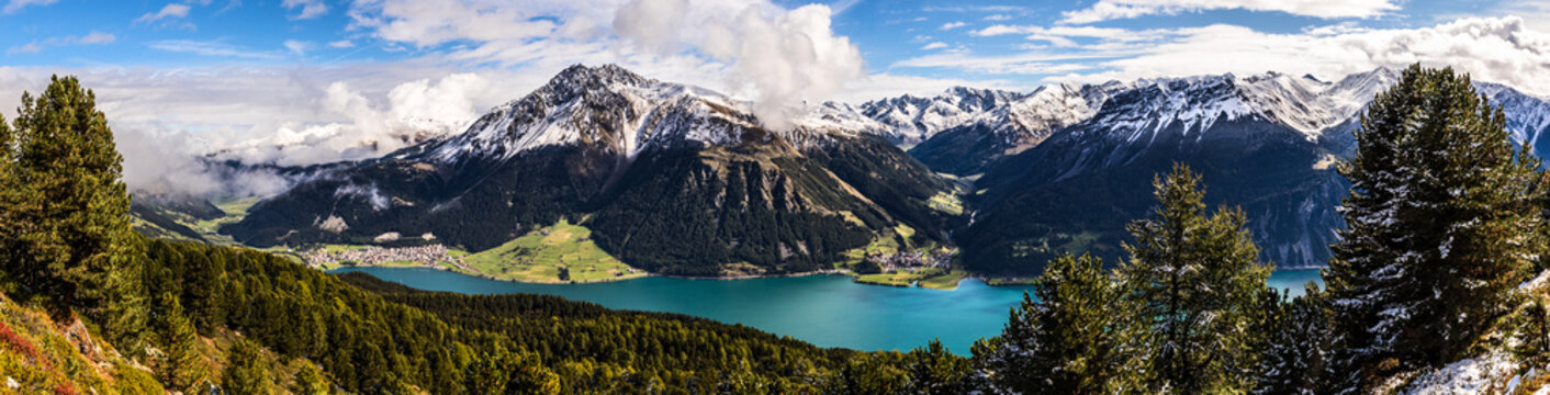 H&ouml;henweg am Reschensee