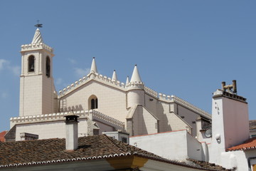 Portugal - Evora - Clocher de l'Eglise Saint-François