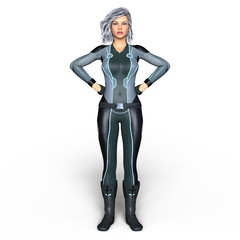 Fototapeta premium スーパーウーマン