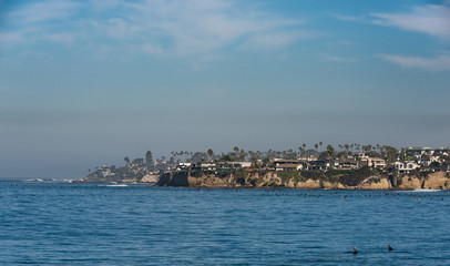 Fototapeta na wymiar Pacific Beach Coastline