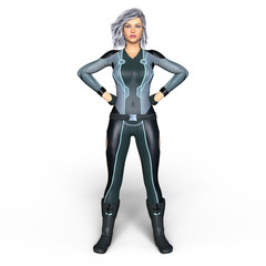 Fototapeta premium スーパーウーマン