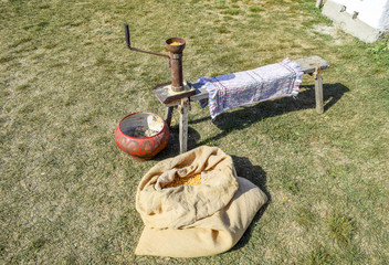 Manual Corncrusher corn grinding