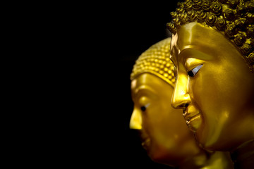 Golden Head of the Buddha