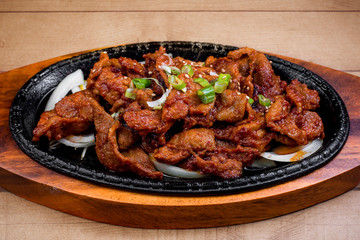 spicy pork Bulgogi