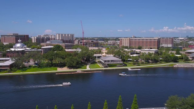 Aerial Florida Tampa July 2017 Sunny Day 4K Inspire 2